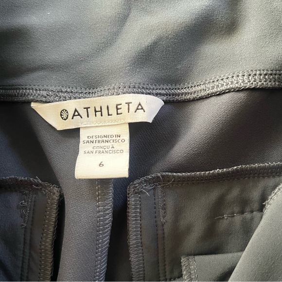 Athleta Endless High Rise Pant Size 6 Slate - Picture 8 of 10